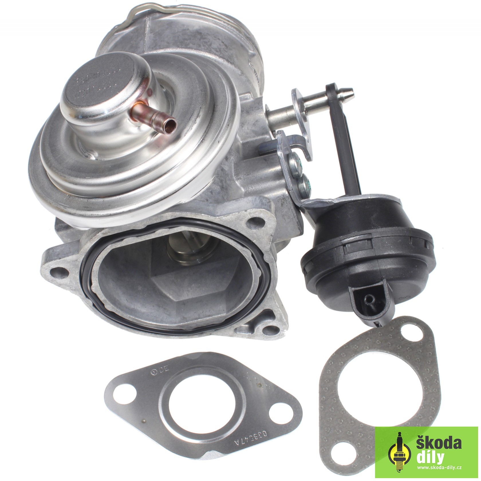 KIT VANNE EGR POUR VW SEAT SKODA AUDI 1.9 TDI Ø50mm CHROME ALH ATD