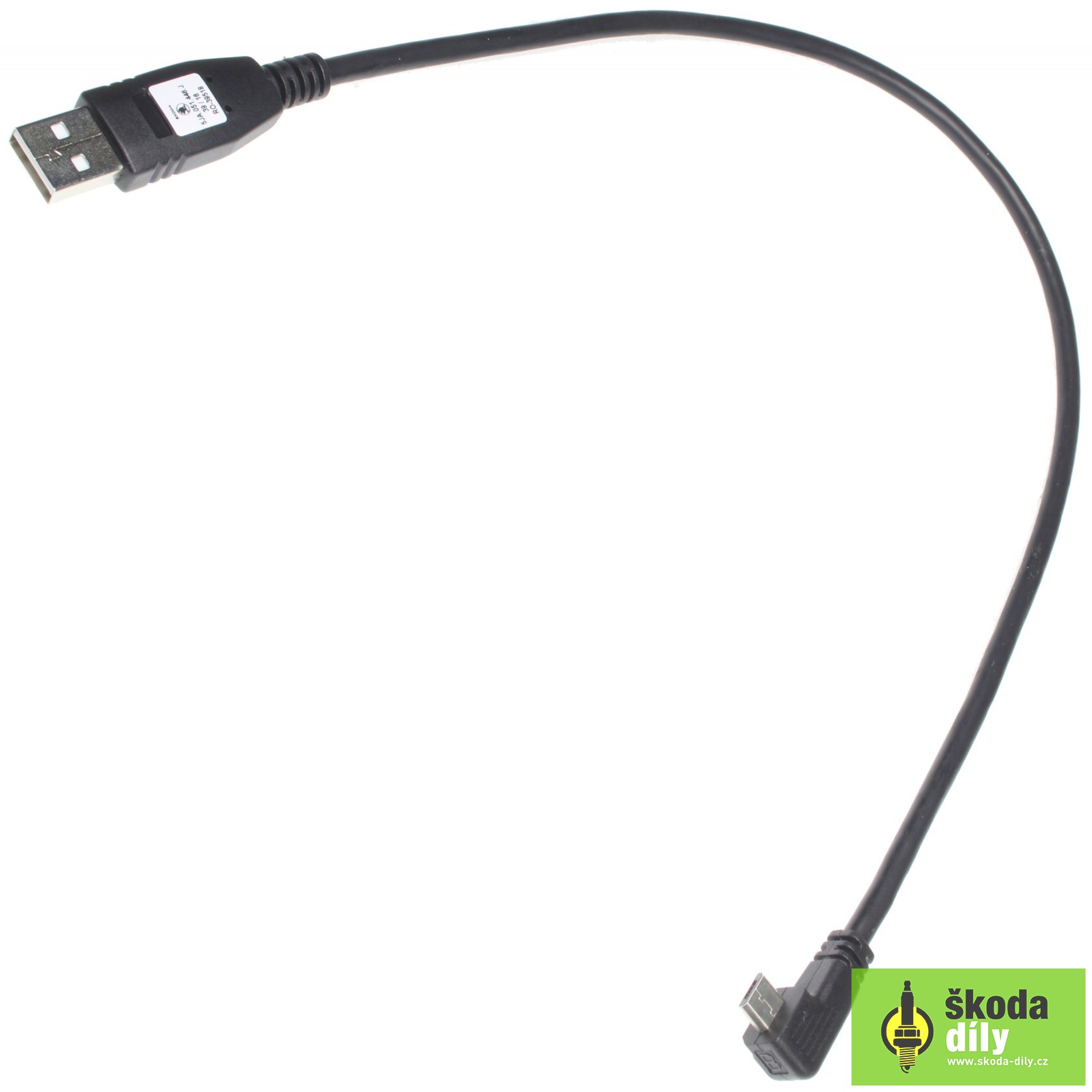 Patentar navegación Problema USB connecting cable with micro USB Škoda 5JA051446J