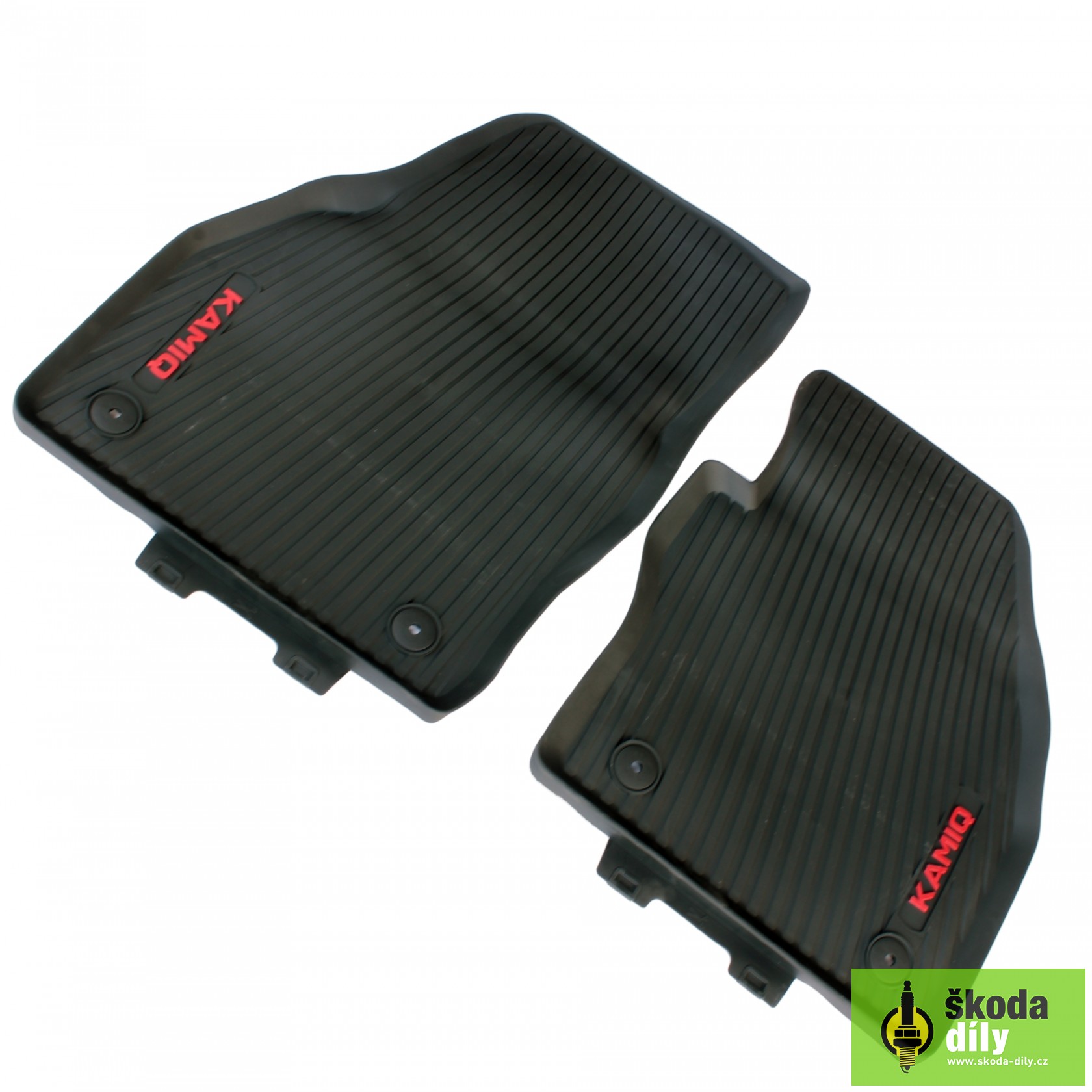 Rubber Rugs Front Škoda 658061502C