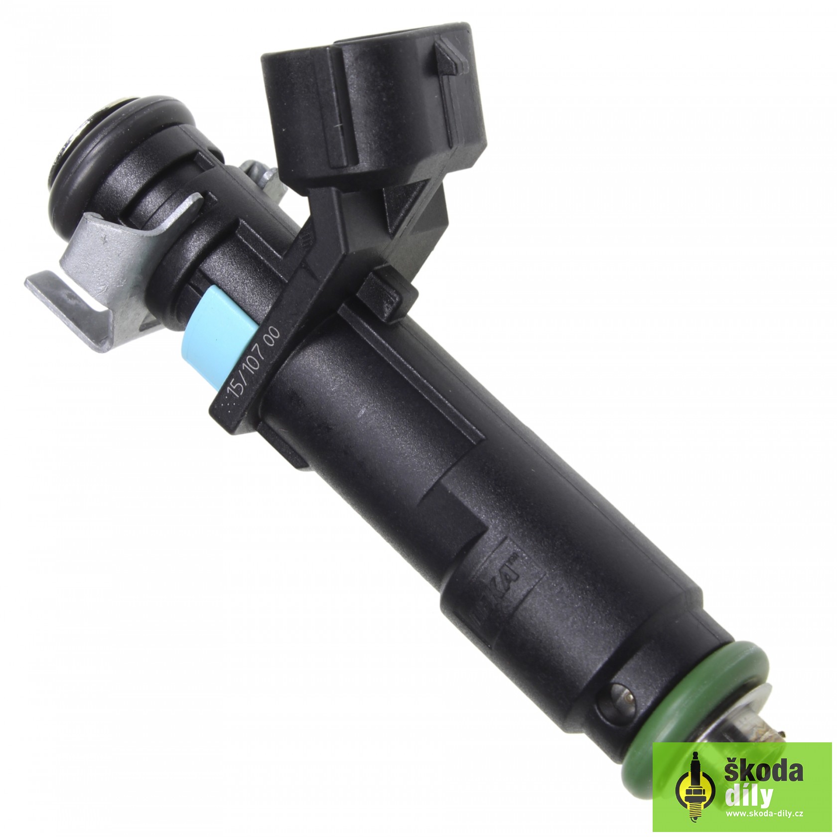 VW 1.2 TSI Fuel Distributor + 3 Injectors - OEM 03D906031G - Removed From New Engine