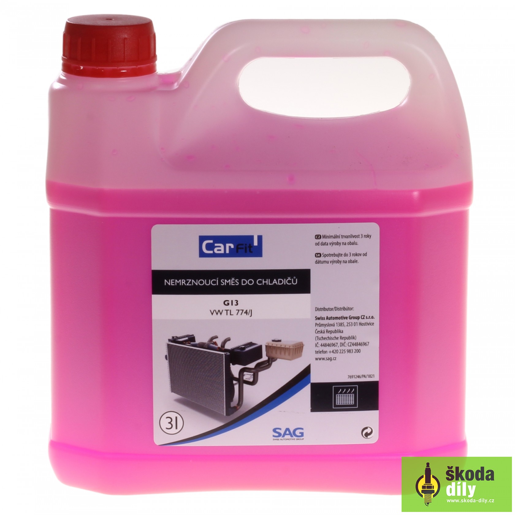 Cooling liquid g13 skoda
