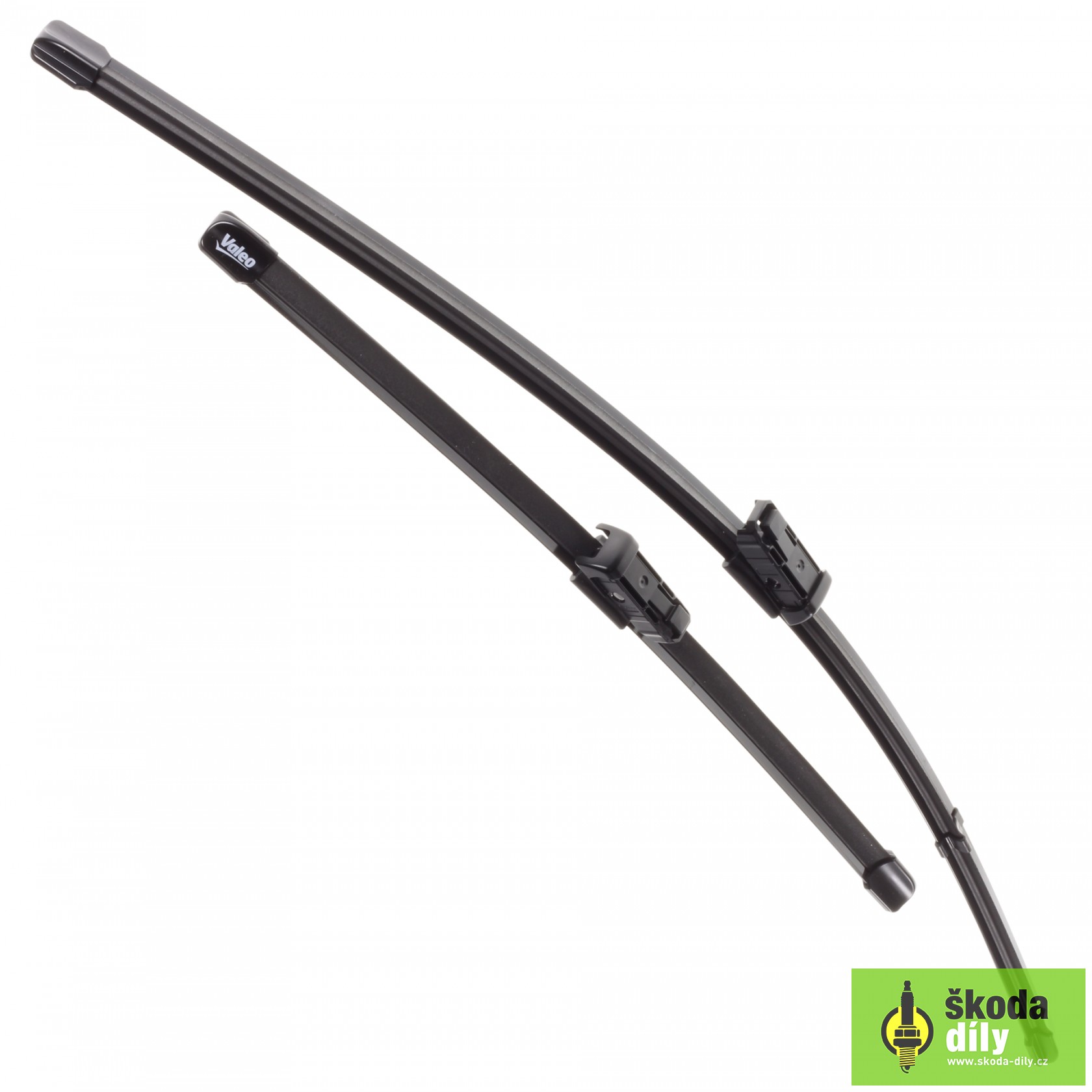 Set of Front Wipers Valeo