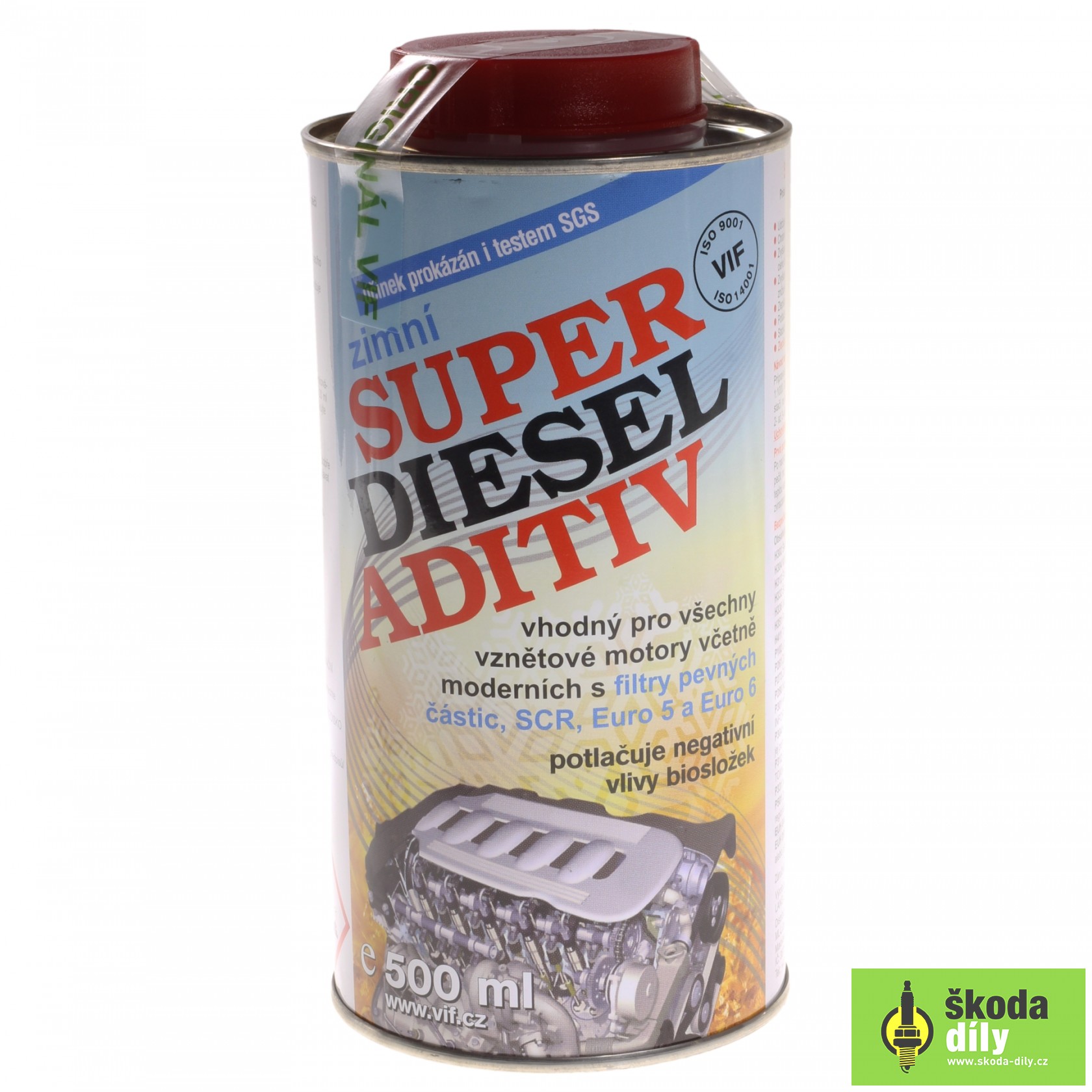 VIF SUPER Diesel Winter Additive 500ml Czech Republic VIFADTZIM