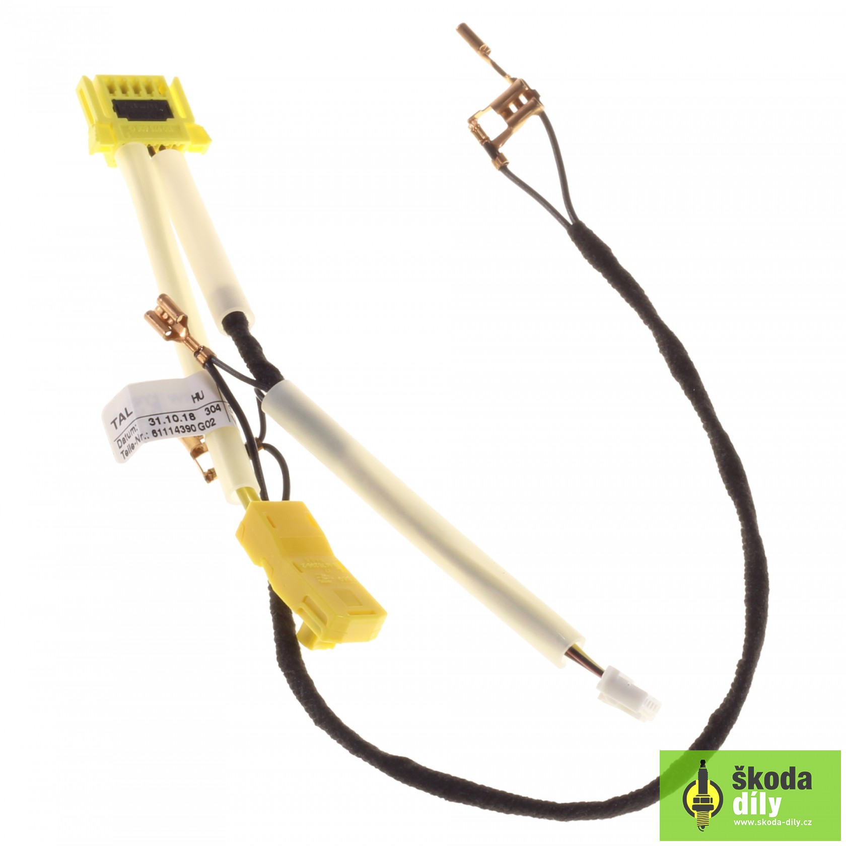 Airbag Electrical Wiring Installation Bundle Škoda 7M3971584 