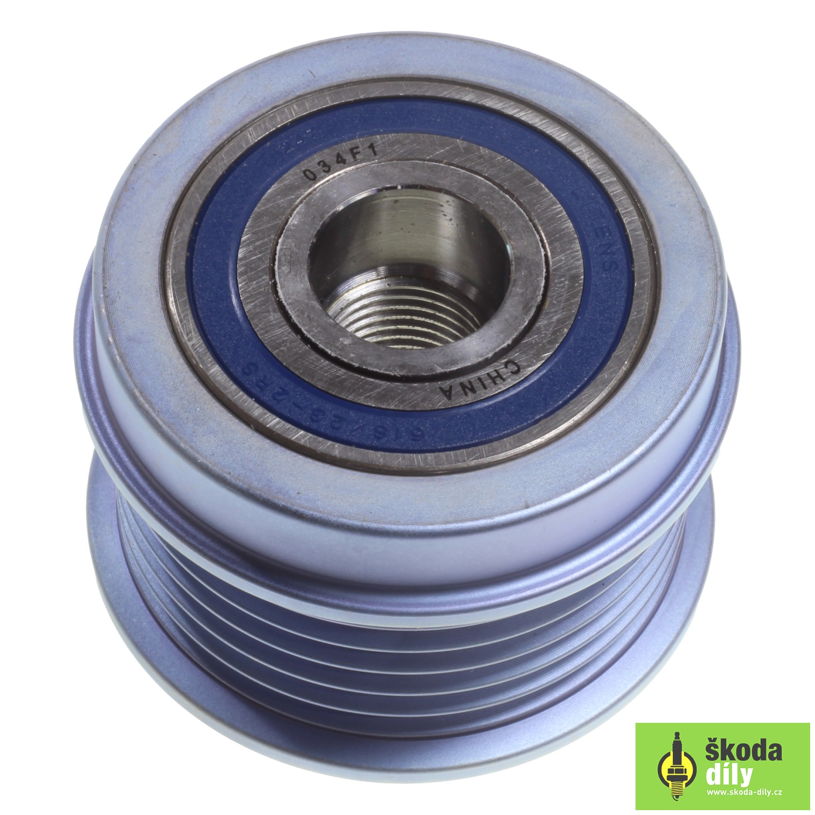 thumbnail image 2 of INA Generator Alternator Freewheel Pulley For VW Audi Seat Ford Skoda – Includes Pulley (Made In Germany) 2 of 3